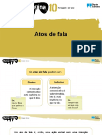 Atos de fala e suas marcas linguísticas