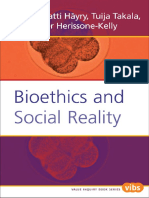 Bioethics and Social Reality Value Inquiry Book Series 165