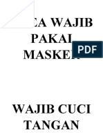 Area Wajib Pakai Masker