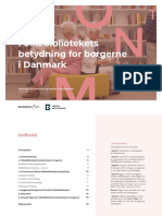 Folkebibliotekets Betydning For Borgerne I Danmark Master Final Inkl Interne Links