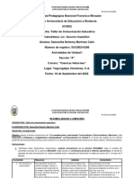 Universidad Pedagógica Nacional Francisco Morazán Centro Universitario de Educacion A Distancia Cued Dra. Socorro Castellón