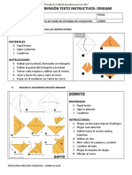 Comprensión Texto Instructivos