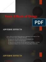 Toxic Effects, Drug Calculation