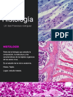 Histología: Estudio de los Tejidos