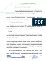 4 Alternativas Locacionais e Tecnológicas