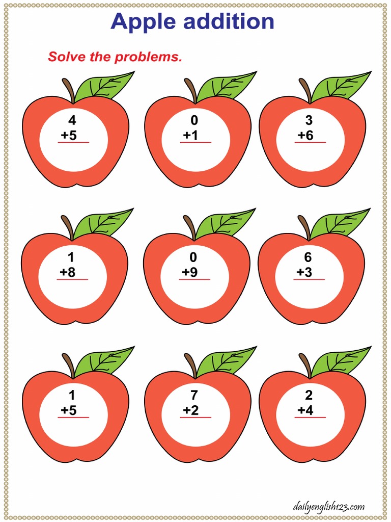 Math For Grade 1 | PDF