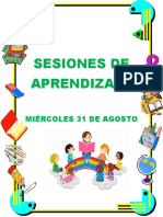 SESIONES DE APRENDIZAJE Sin Terminar Miercoles 31