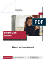 Master en Parapsicologia