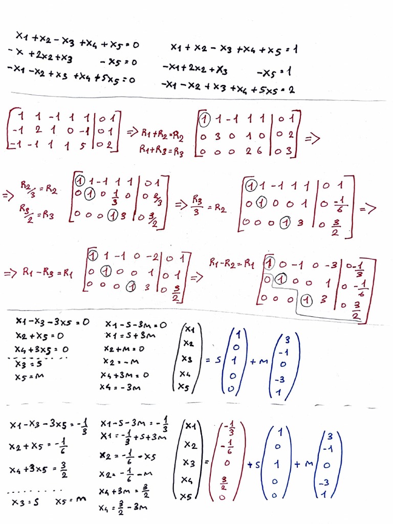 Assignment 1 gaussian elimination pdf