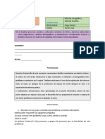 3° Guía de Trabajo en Clases Debate Parte 1 OA5 1° Ciclo 2022