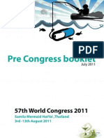 Pre Congress Booklet Hatyai