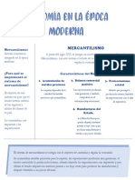 Economía en La Epoca Moderna