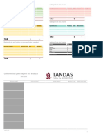 Presupuesto y Compromisos Cambio en Mis Finanzas