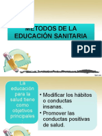 Métodos de La Educación Sanitaria Expo