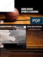 Hard Wood Sports Flooring