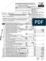 IRS Form 990 For The Crucible - 2007