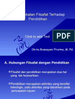 6. Pendekatan filsafat terhadap pendidikan