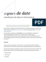 Tipuri de Date - Wikipedia