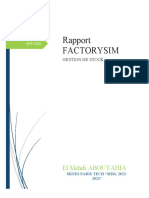 Rapport factory sim