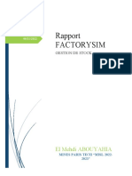 Rapport Factory Sim