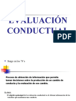 Evaluacion Conductual