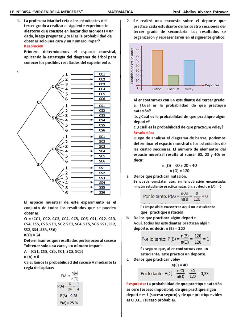 Probab I Lida Des | PDF | Probabilidad | Probabilidades y estadísticas