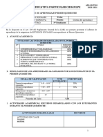 Informe Quimestral