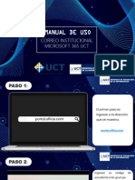 Uct Gti Manual Correo - Institucional - Microsoft365