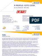 Retailer Profile Coto Cicsa