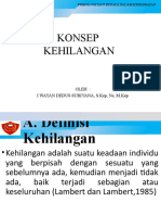 Konsep Kehilangan