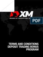 Deposit Trading Bonus Terms
