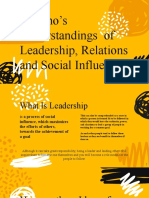 G4 PD - CL On Filipino's Understandings of Leadership, Relations and Social Influence