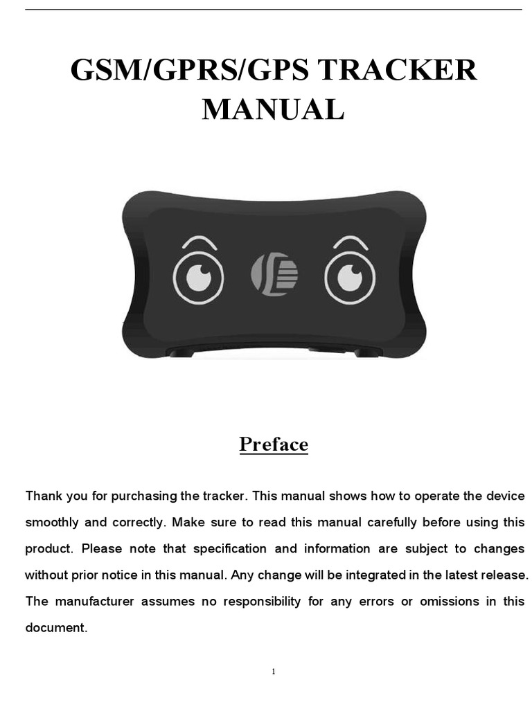 TK200 GPS Tracker User Manual | PDF | Global Positioning System ...