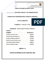 Analisis FODA - Equipo 1