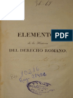 Elementos Del A Historia Del Derecho Romano