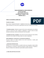 GUIA TEORICA PRÁCTICA ESTADISTICA I TEMA IV Y V Periodo 2021-1