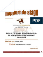 Rapport de Stage La Banque Populaire