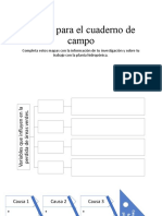 Mapas para El Cuaderno de Campo