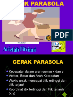 4 Gerak - Parabola