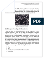 Metallograpy Study of Cast Iron Structure