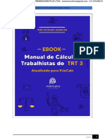 Manual de Cálculos TRT Atualizado para Pjecalc