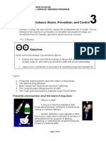 Module 3 Drugs and Substance Abuse Prevention and Control