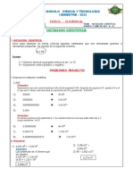 ANALISIS DIMENSIONAL - Fisica 4 Ano de Secundaria.