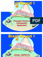 Brazil - Principal Terms of Concession Agreement