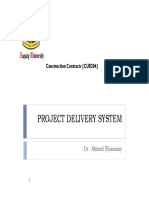 Project Delivery System: Agazig Niversity