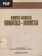 Kamus Bahasa Gorontalo-Indonesia 341a | PDF