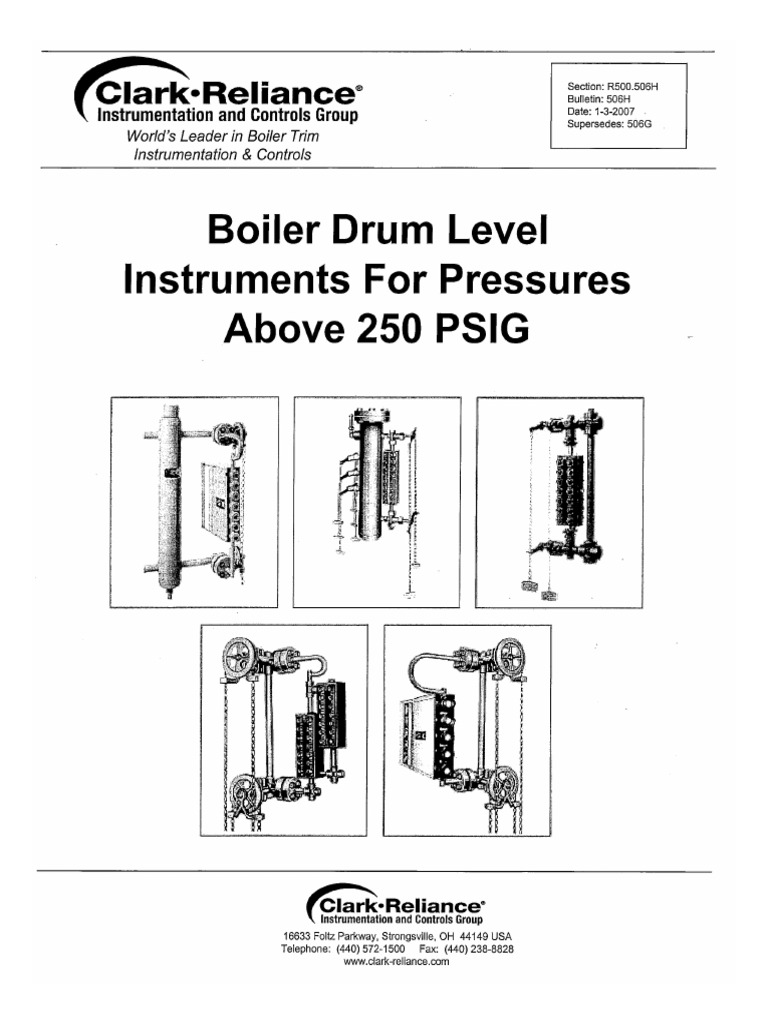 506H Level Instruments Over 250 | PDF