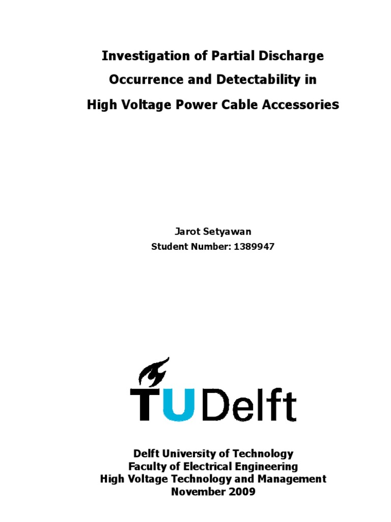 Investigation of Partial Discharge | PDF | Electrical Breakdown ...