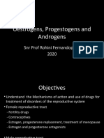 Oestrogen, Progesterone, Androgens