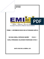 Informe Del Año 0